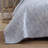 Tommy Bahama Distressed Water Leaves Blue Floral Cotton Reversible Quilt Set-1249628097