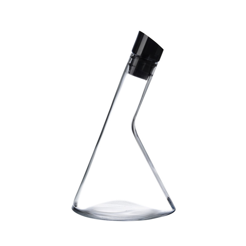 Tilt Crystal Lead Free Crystal Carafe