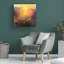 «Landscape Flowering Fields 1» sur toile-2145254397