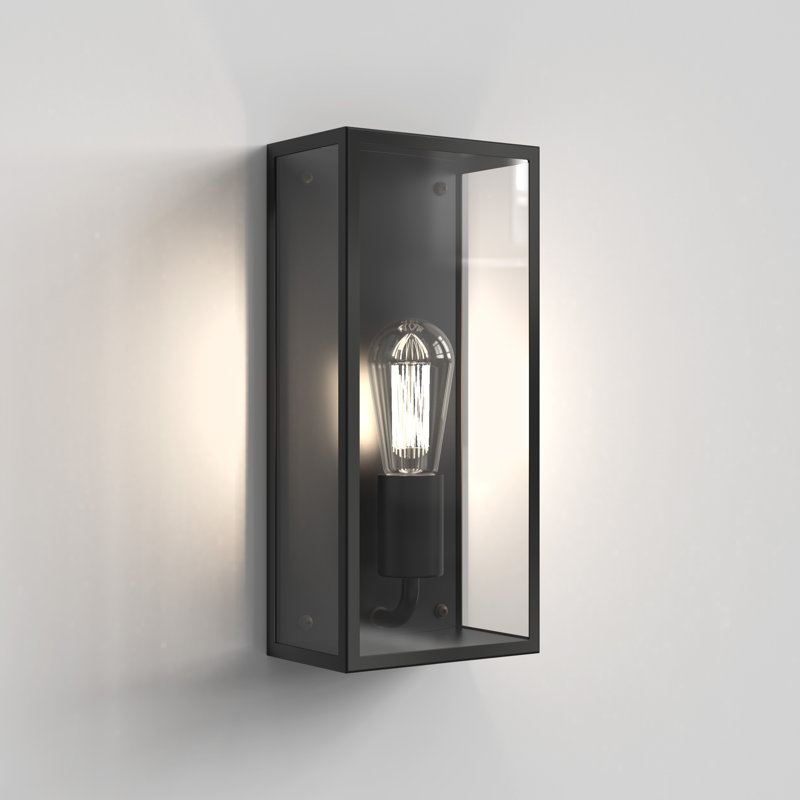 Messina 1 - Light Outdoor Flush Mount, Textured Black