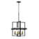 Anston 4-Light 14” Wide Chandelier Light with Clear Glass