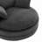 360°Swivel Sofa Chair Accent Barrel Chair 57.5" Swivel Round Chair With Dual-Layer Cushion Design And 3 Removable Pillows, Bedroom, Office And Hotel-1291328131