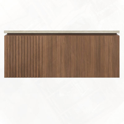 Bathroom Cabinet With Double Doors And One Drawer Without Basin And Faucet