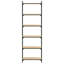 Adeife 188cm H x 30cm W Metal Standard Bookcase-747873591-747873585