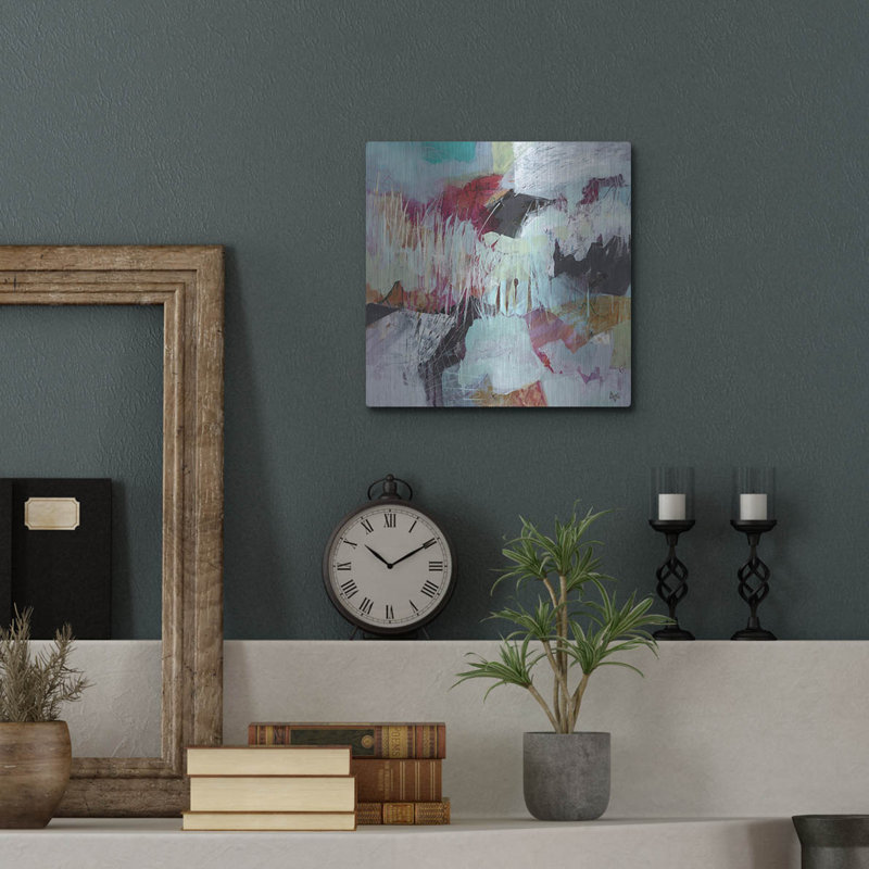 Wrought Studio ™ «Field Notes No 10» par Ann Thompson Nemcosky, art mural en métal, H 12 po x l 12 po