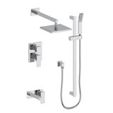 ZLINE Bliss Shower System with 12" Oversized Shower Head in Chrome