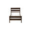 Lit simple avec tête et pied de lit, espresso-245264580