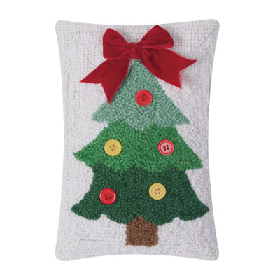 Coussin en laine Christmas