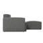 Canapé modulaire avec repose-pieds 5 pièces Bridgetown-636179717
