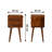 12'' W Solid Wood Nightstand