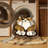 Washable Bay Cat Big Cats Area Rug-1380754986