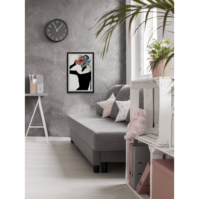 «Flawless», reproduction encadrée, H 12 po x l 8 po x P 1,5 po