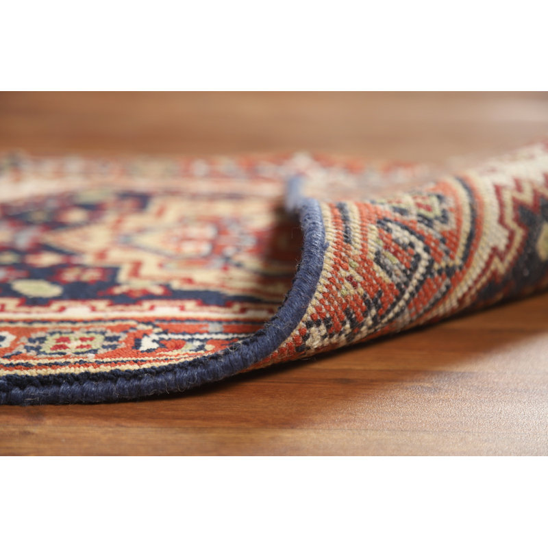 Tapis traditionnel indien bleu marine 2x3