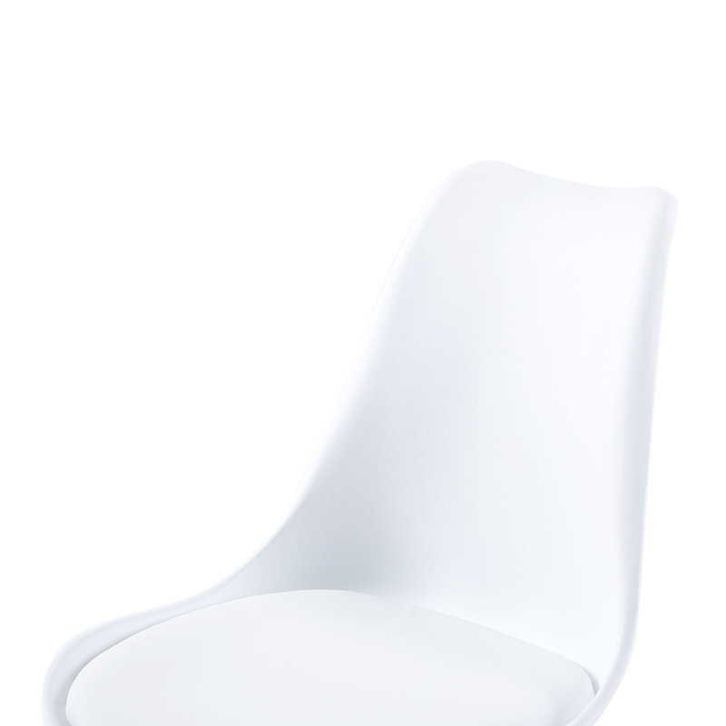 Chaise de salle à manger Ishea, Blanc