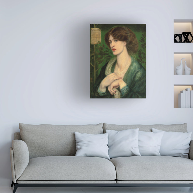 Dante Gabriel, Charles Rossetti, H 19 po x l 14 po