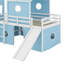 Lit mezzanine double avec tour-2034751889