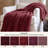 Hand-Knit Chenille Chunky Throw Blanket-136950928