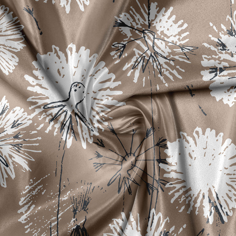 Semi Sheer Curtain Pair