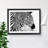 Zebra Splash Abstract - Single Picture Frame Painting-1477159008-1477159023