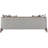 Houston Bouclé 3-Seater Sofa - Pebble Gray/Walnut
