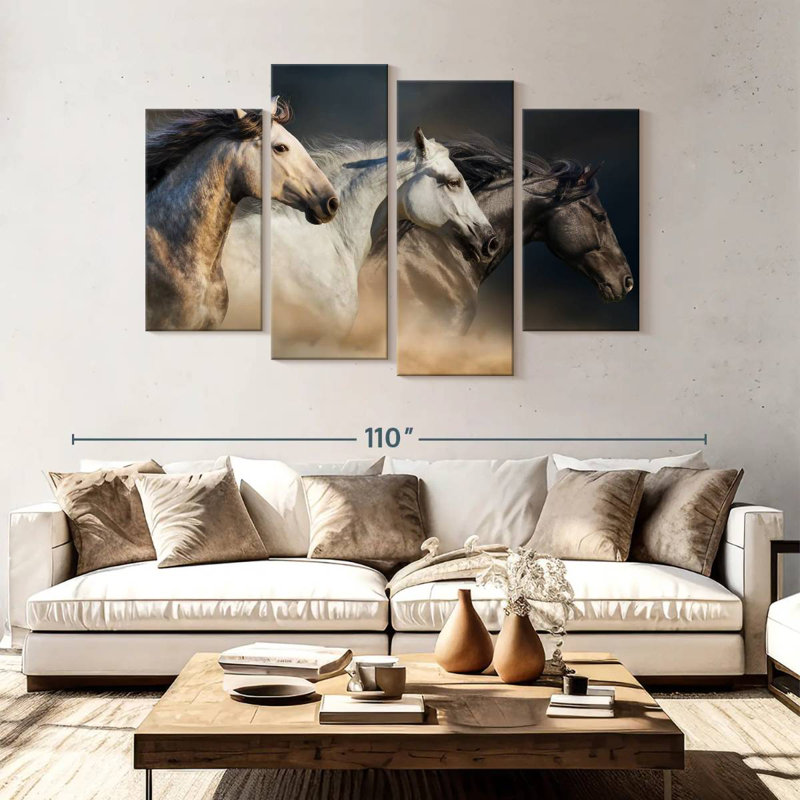 Cheval sauvage raffiné Brampt