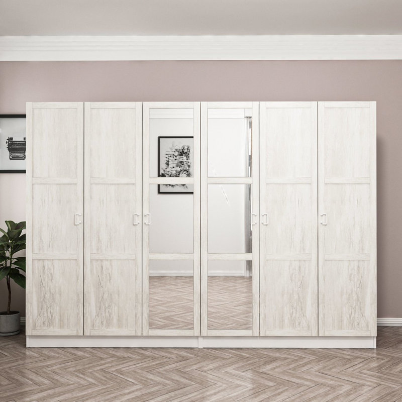 Ratib 100% MELAMINE COATED PARTICLE BOARD Wardrobe