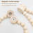 Magnetic Wood Bead Curtain Tiebacks With Rainbow 2 Pack-253345479