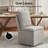 Modern Fabric Upholstered Storage Side Chairs with Casters for Living Room-1104736811