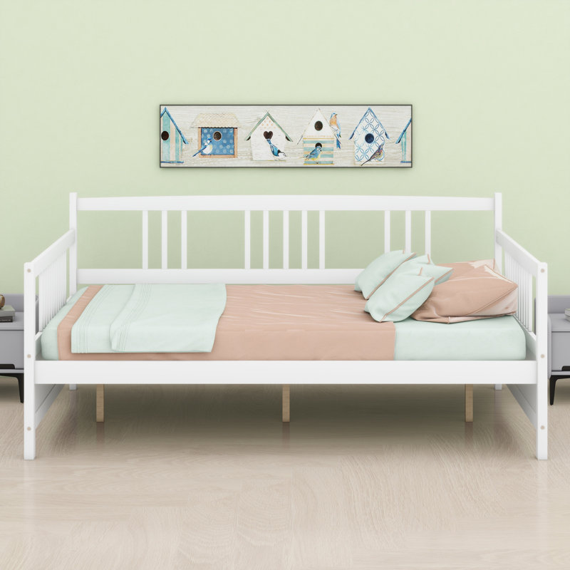 Daybed With Support Legs, White