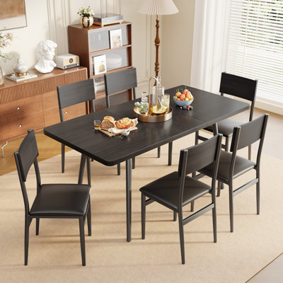 Skarthi 7 - Piece Extendable Dining Set