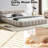 Queen Size Upholstered Bed Frame-2100306464