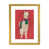 Toile encadrée d'or sélectionné