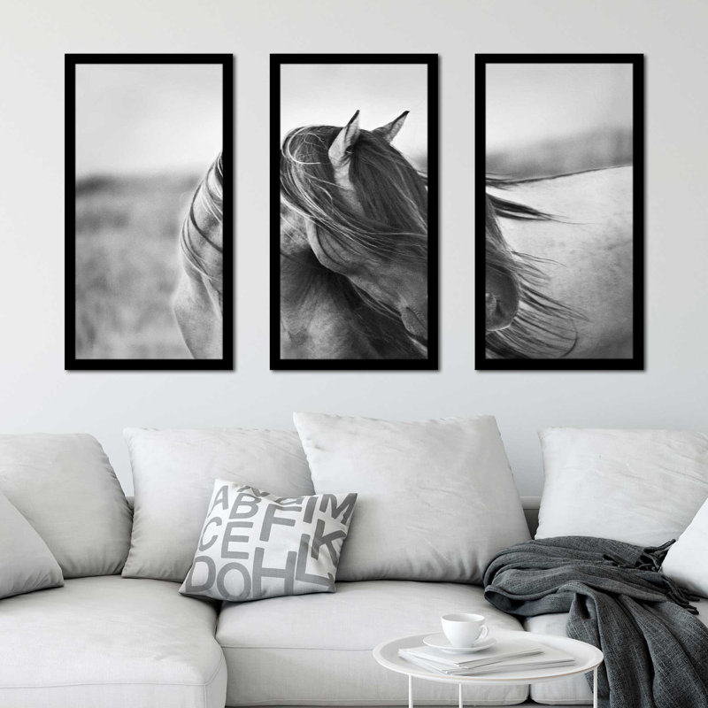 Fierce Grace par Tony Stromberg - Photographie de cadre 3 pièces, L 40,5 po x H 25,5 po x P 1 po