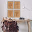 «Rustic Cottage Mushroom Sketches» par Ziwei Li, ensemble de 4 impressions sur bois-689427839-689427836