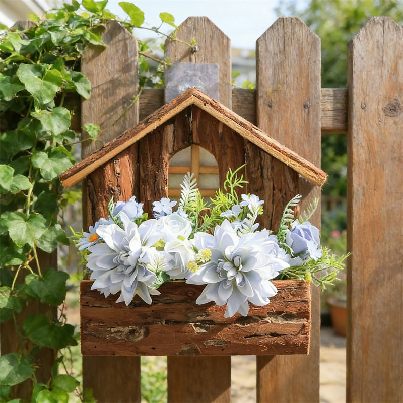 Wall-Mounted Artificial Flower