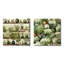 Karsyn - Ensemble de 2 collages carrés floral et botanique-101861718-101861716