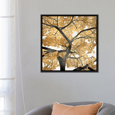 «Golden Leaves» par Kate Bennett, impression sur toile tendue