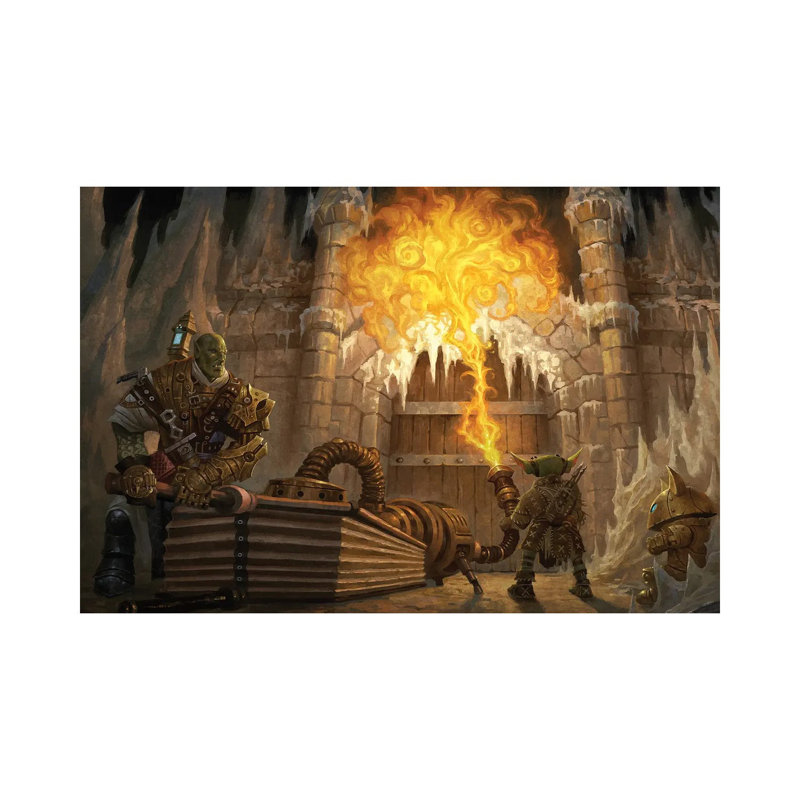 «Siege Weapons Intro», reproduction d'art sur toile tendue, H 12 po x l 18 po, Toile tendue, Ne s’applique pas
