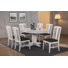 Noam 6 - Person Butterfly Leaf Rubberwood Solid Wood Dining Set