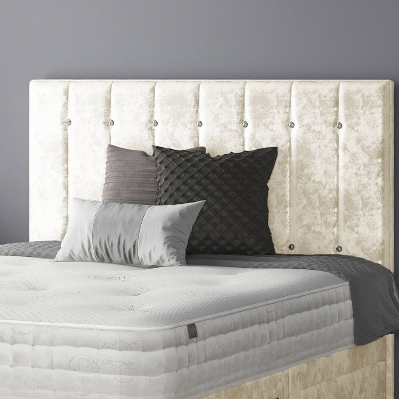 New Fairfield Divan Bed Base, Cream, Super King (6'), No Drawers