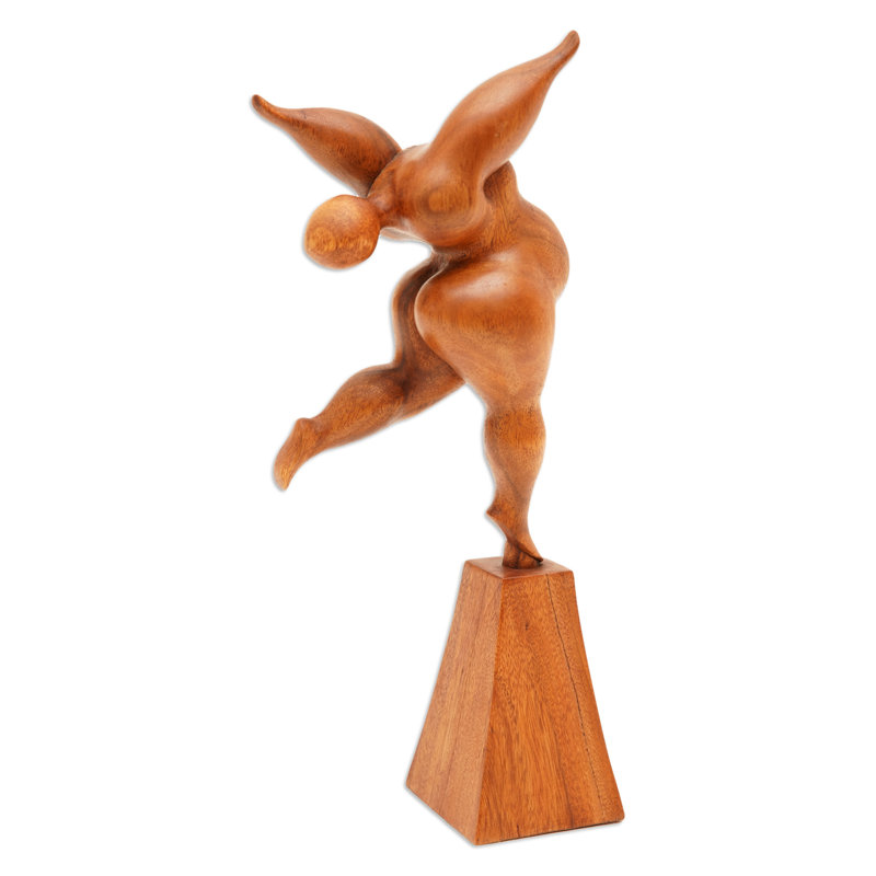 Figurine danseuse en bois Brayfield "Let's Dance"
