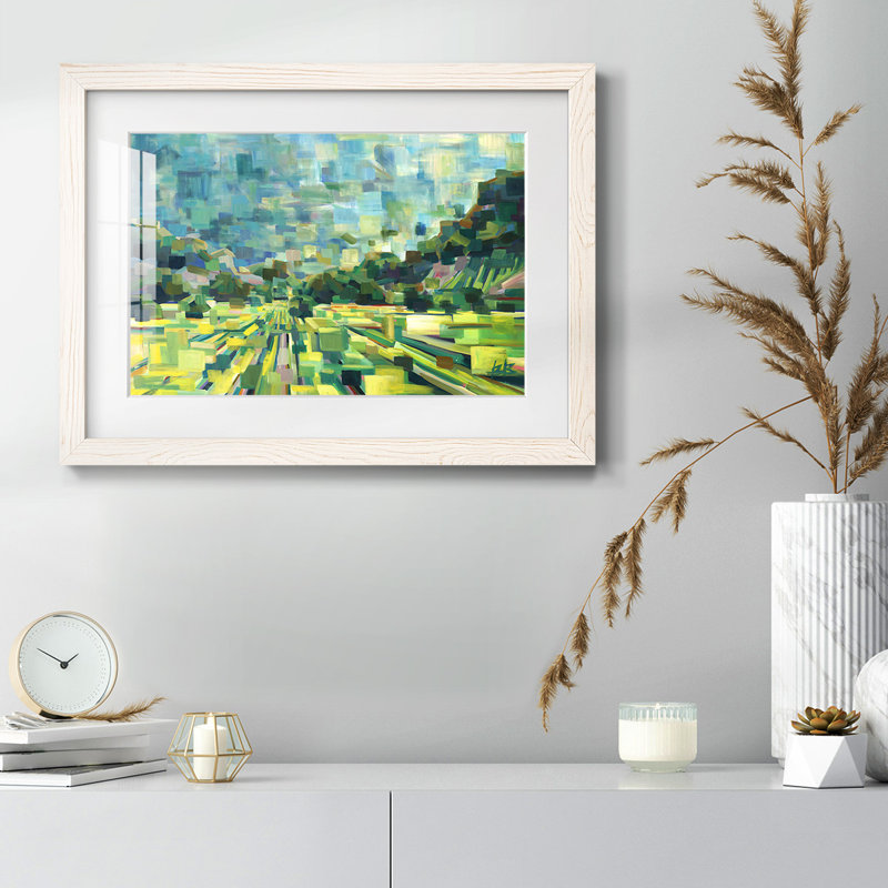 «Summer», reproduction sur toile, H 18 po x l 26 po, Blanc