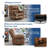 Heated Massage Swivel Rocking Recliner-1983492149