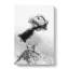 The Atlantic Puffin Bird In Abstract - Wrapped Canvas Print-55340757