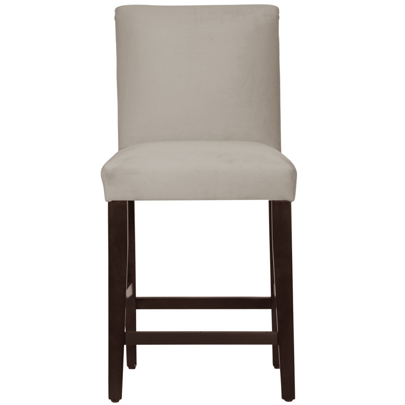 Tabouret de bar et de comptoir Hadrien, Tabouret de comptoir (siège d'une hauteur de 26 p, Espresso
