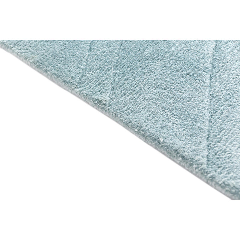 Tapis de couloir turquoise Indira