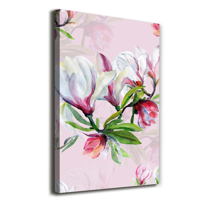 Magnolia - Wrapped Canvas Print