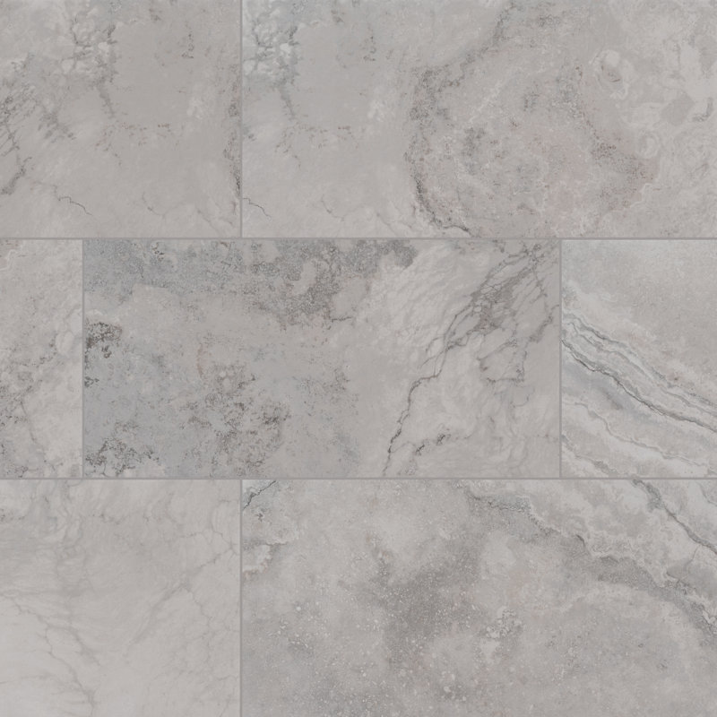 Royce 12 in. x 24 in. Matte Ceramic Stone Look Floor and Wall Tile, Verdin