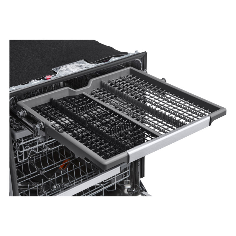LG STUDIO Smart Top Control Dishwasher with 1-Hour Wash & Dry, QuadWash® Pro, TrueSteam® and Dynamic Heat Dry™, Silver