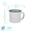 Enamelware Espresso Cup-1997367988-1997358998